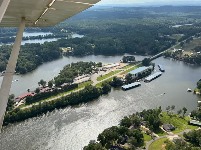 Wedowee Marine North Airplane Aerial