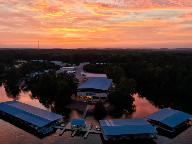 Wedowee Marine South Sunset Aerial
